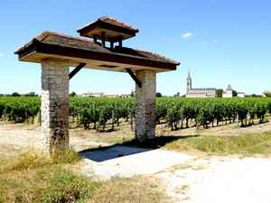Porten til Clos du Clochers vinmarker